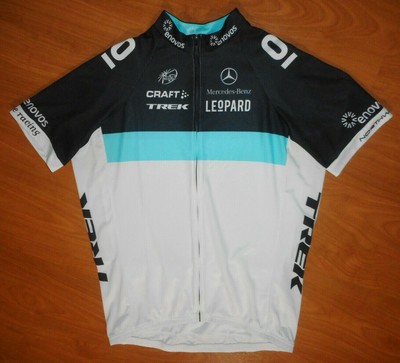 Original Team Leopard Trek Light Rain Jersey 3//4 Sleeve