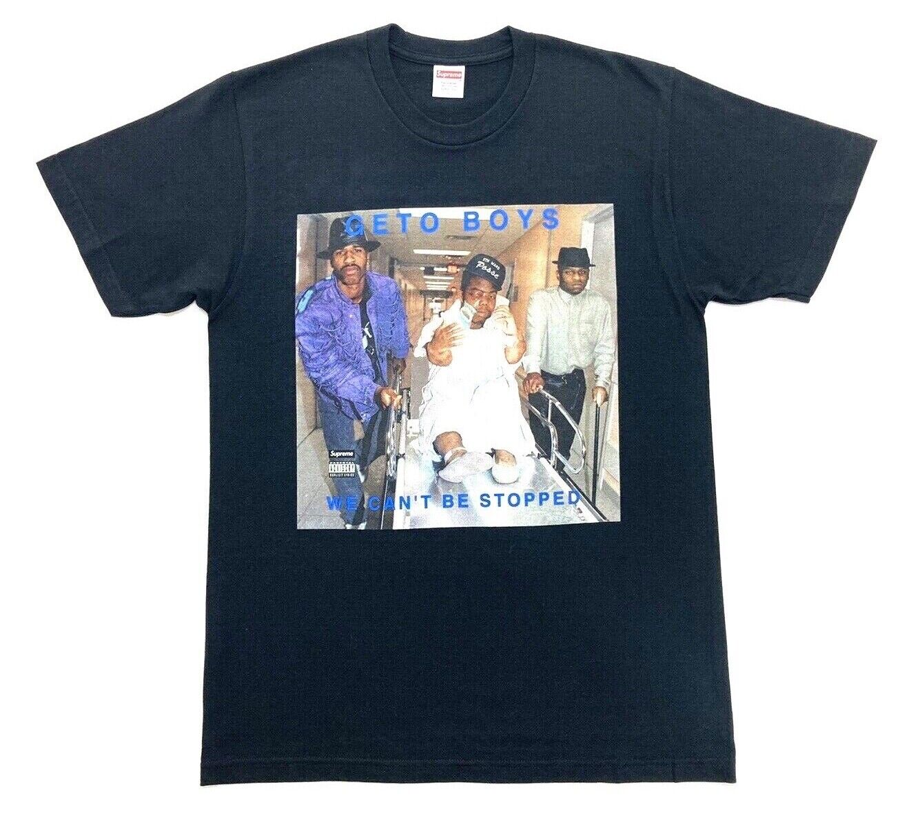 Supreme Geto Boys Black Size L SS18 T-Shirt Rap-A-Lot Supreme Geto Boys Black Size L SS18 T-Shirt Rap-A-Lot