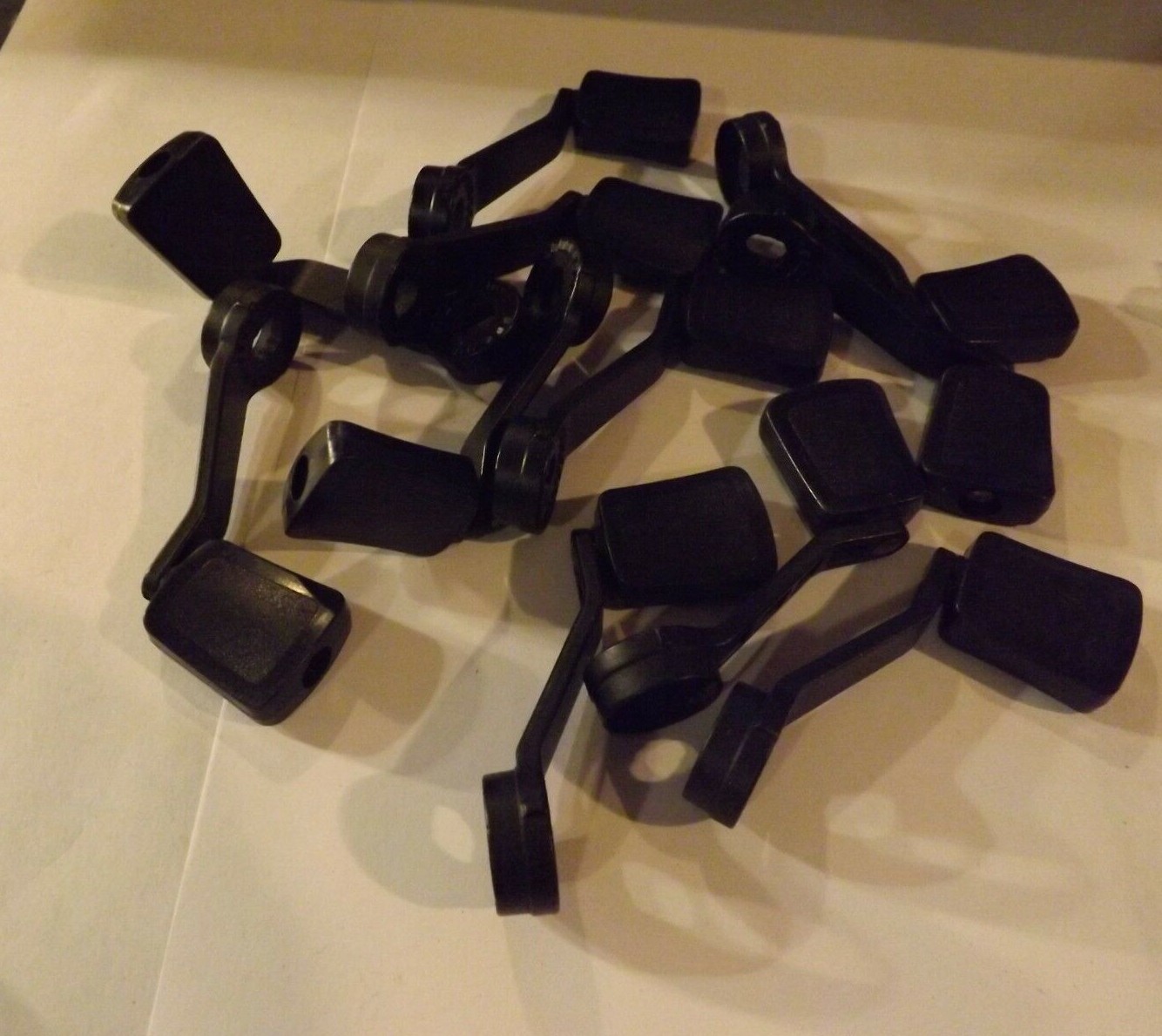 47 NOS Mitchell Handles w/flat knobs 50-301 knobs & 10pkgs