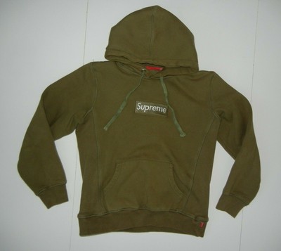 supreme hoodie olive green