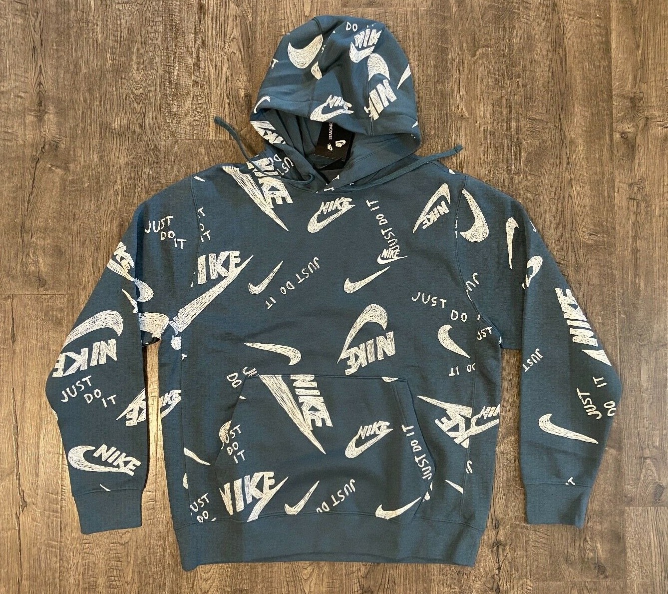 nike hoodie print all over