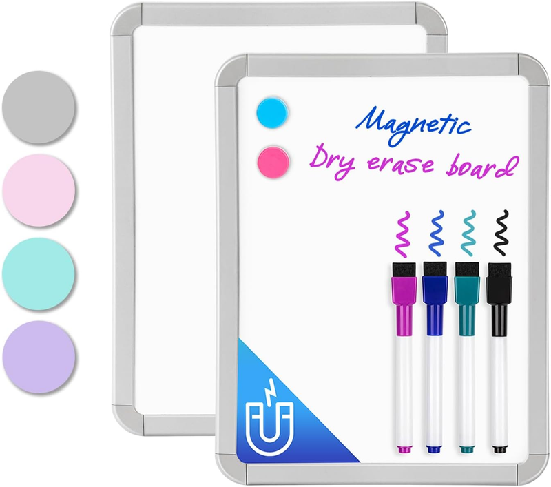 Small Dry Erase Whiteboard, 8.5 X 11 Inches White Board for 