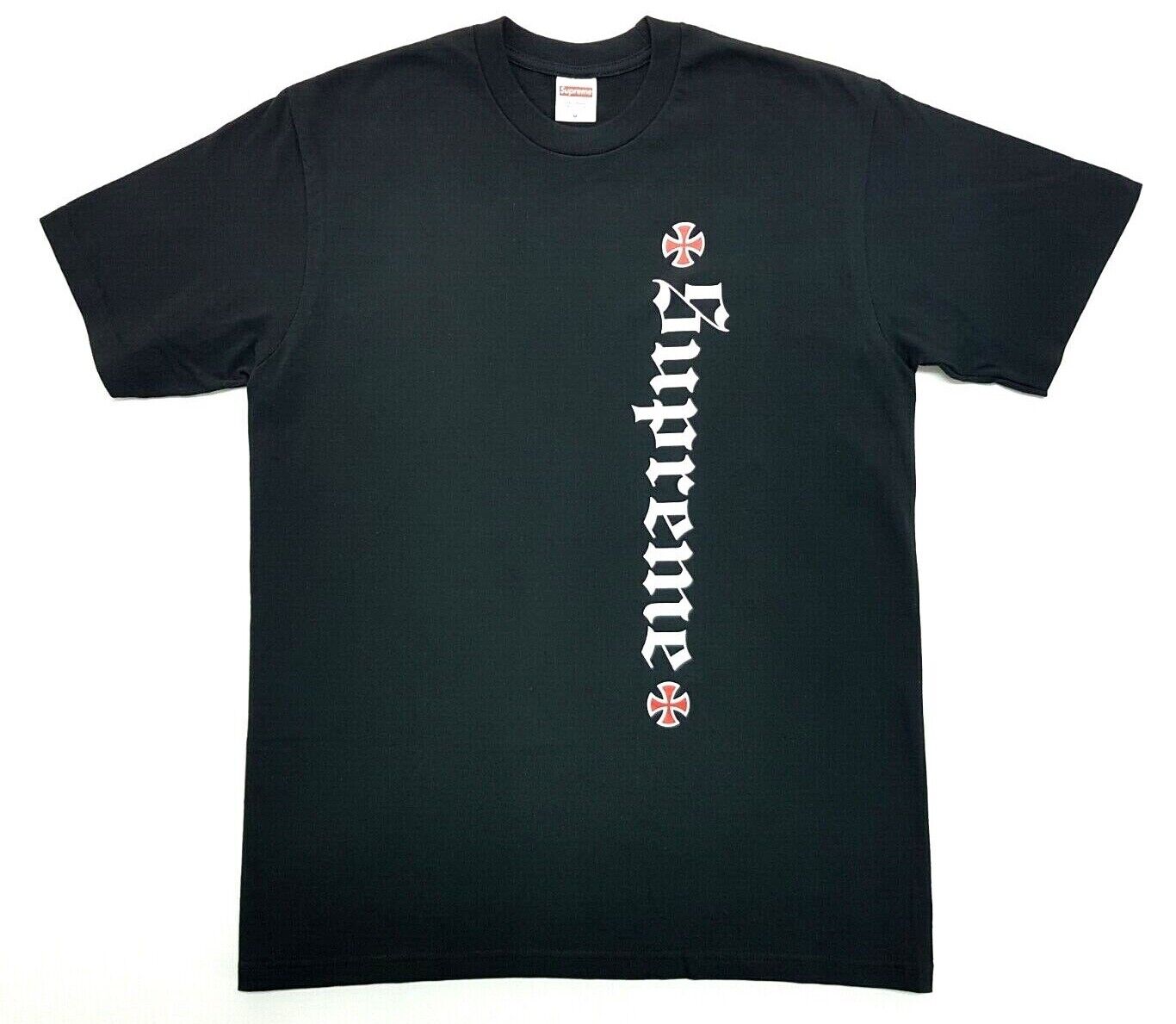 Supreme Independent Old English Tee Black Size M FW17 T Supreme Independent Old English Tee Black Size M FW17 T