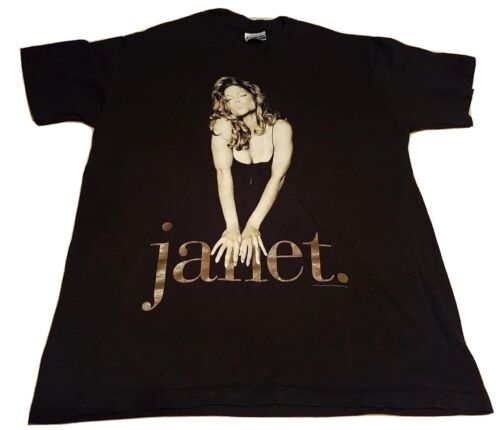 True Vintage Janet Jackson 1993-1994 Tour Shirt Sz L Hanes True Vintage Janet Jackson 1993-1994 Tour Shirt Sz L Hanes