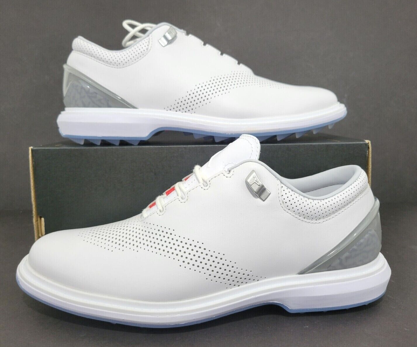 Nike Jordan ADG 4 Golf Shoes White Pure Platinum DM0103-105 Nike Jordan ADG 4 Golf Shoes White Pure Platinum DM0103-105
