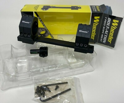 Wheeler 1-Pc Scope Mount 20 MOA w/ Flip-Out Level for SAVAGE ROUND Rifles - PICK