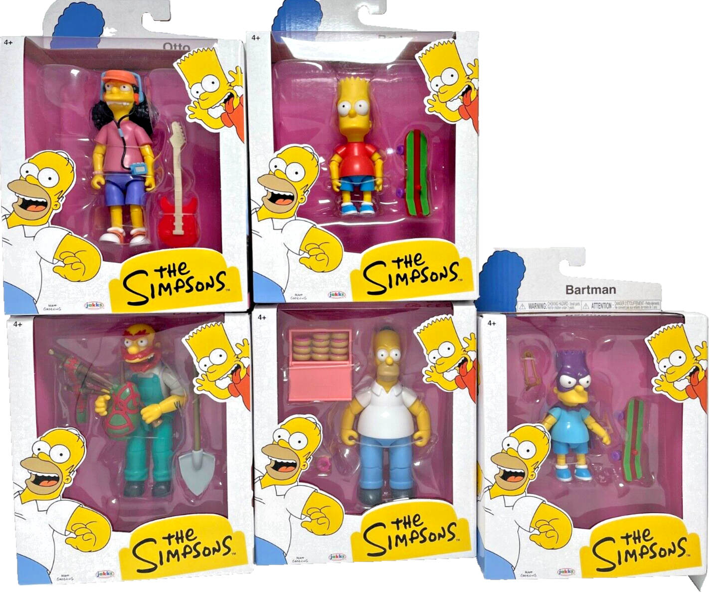 【激レア・未開封】The Simpsons オリジナルファミリー5体セット 非売品】シンプソンズファミリー 5個セット ヴィンテージ