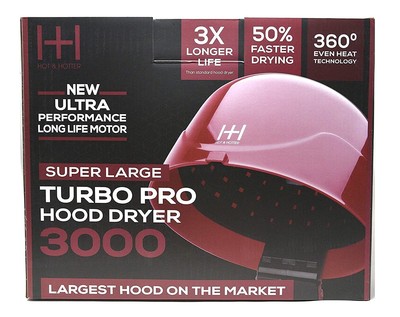 Annie Hot & Hotter Super Large Turbo Pro Hood Dryer 3000 Ultra #5917 