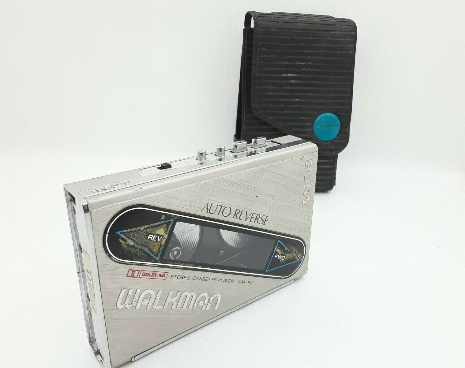 SONY WM-101 2台ウォークマンカセットプレーヤージャンク 2点セットSONY カセットウォークマン WM-101 ジャンク品