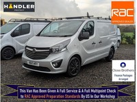2017 Vauxhall Vivaro 2900 1.6CDTI 120PS Sportive H1 Van PANEL VAN Diesel Manual