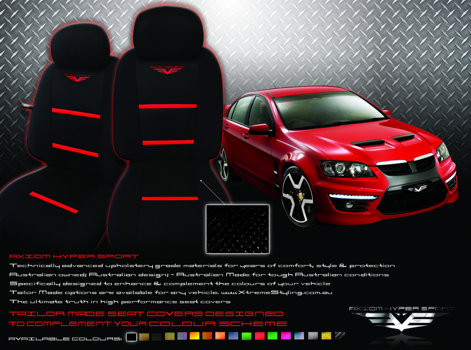 Tailor Made Seat Covers Holden Commodore SV6 SS SSV Sedan Wagon Ute w