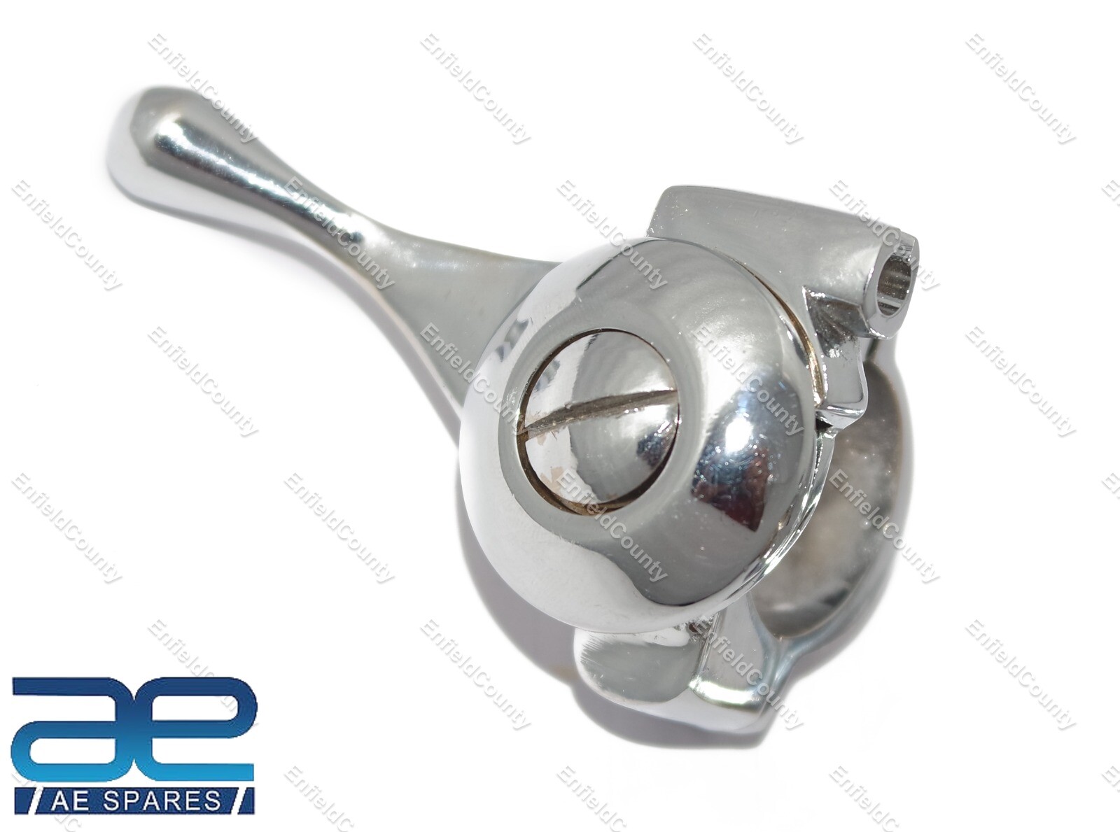 For Norton BSA Triumph Vintage Bike Ajs Air Choke Mag Lever L/H 1" Handlebar 