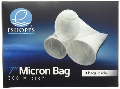 ESHOPPS 7'' Round Filter Socks | 3 Pack | 300 Micron