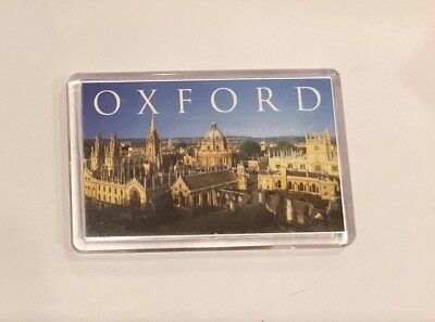 The Radcliffe Square Oxford UK Acrylic Fridge Magnet G7