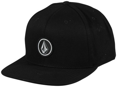 Кепка Volcom из твила Quarter Snapback — классический черный — новинка