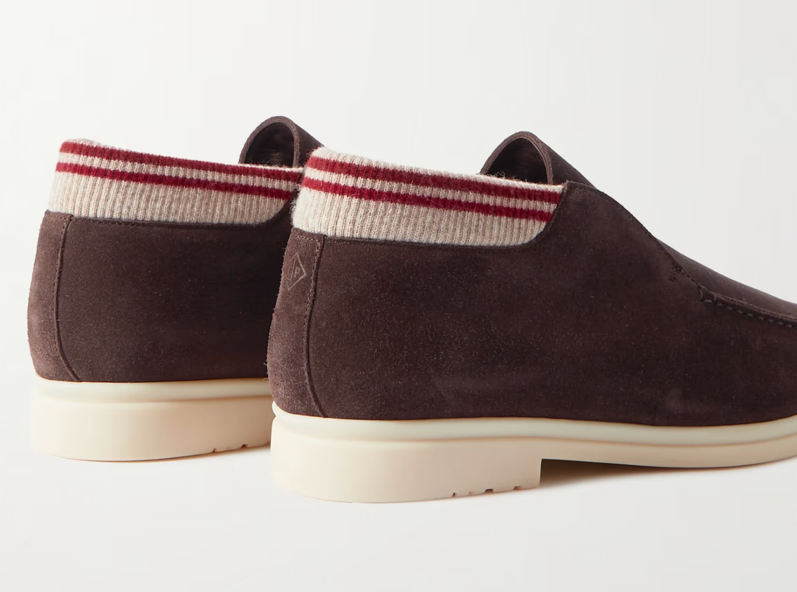 LORO PIANA LORO PIANA OPEN WINTERY WALK CHUKKA BOOTS SHOES SCHUHE CASHMERE SUEDE SNEAKERS