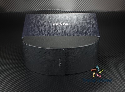 Pre-owned Prada Pr 26zs 16k08z Black Dark Grey 55 Mm Women's Sunglasses In Gray