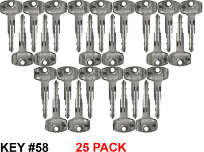 Fits Multiquip KVA Generator Key *25 Pack*