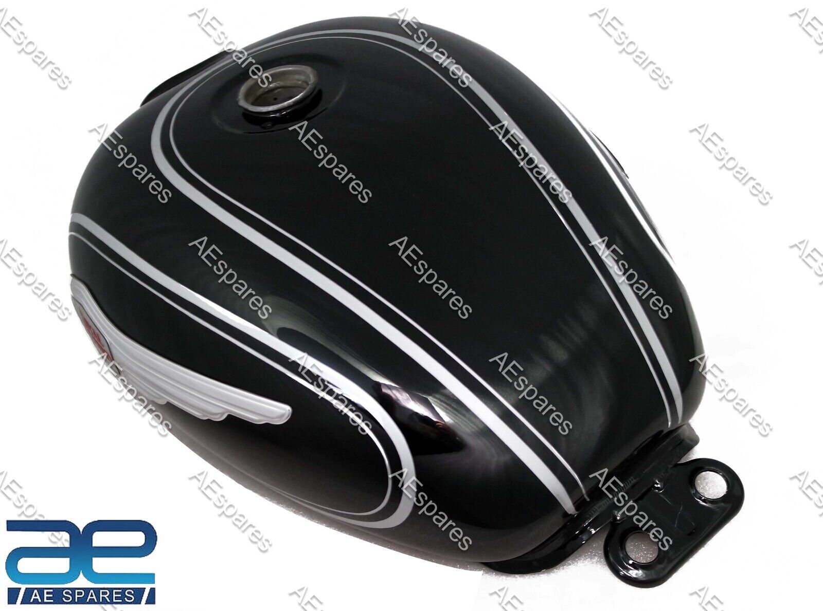For Royal Enfield Bullet 500cc Gas Petrol Fuel Tank With Badges 866262 