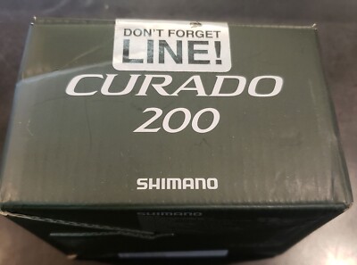 Shimano CURADO 200 M Low Profile Reels (CU200M) Fishing