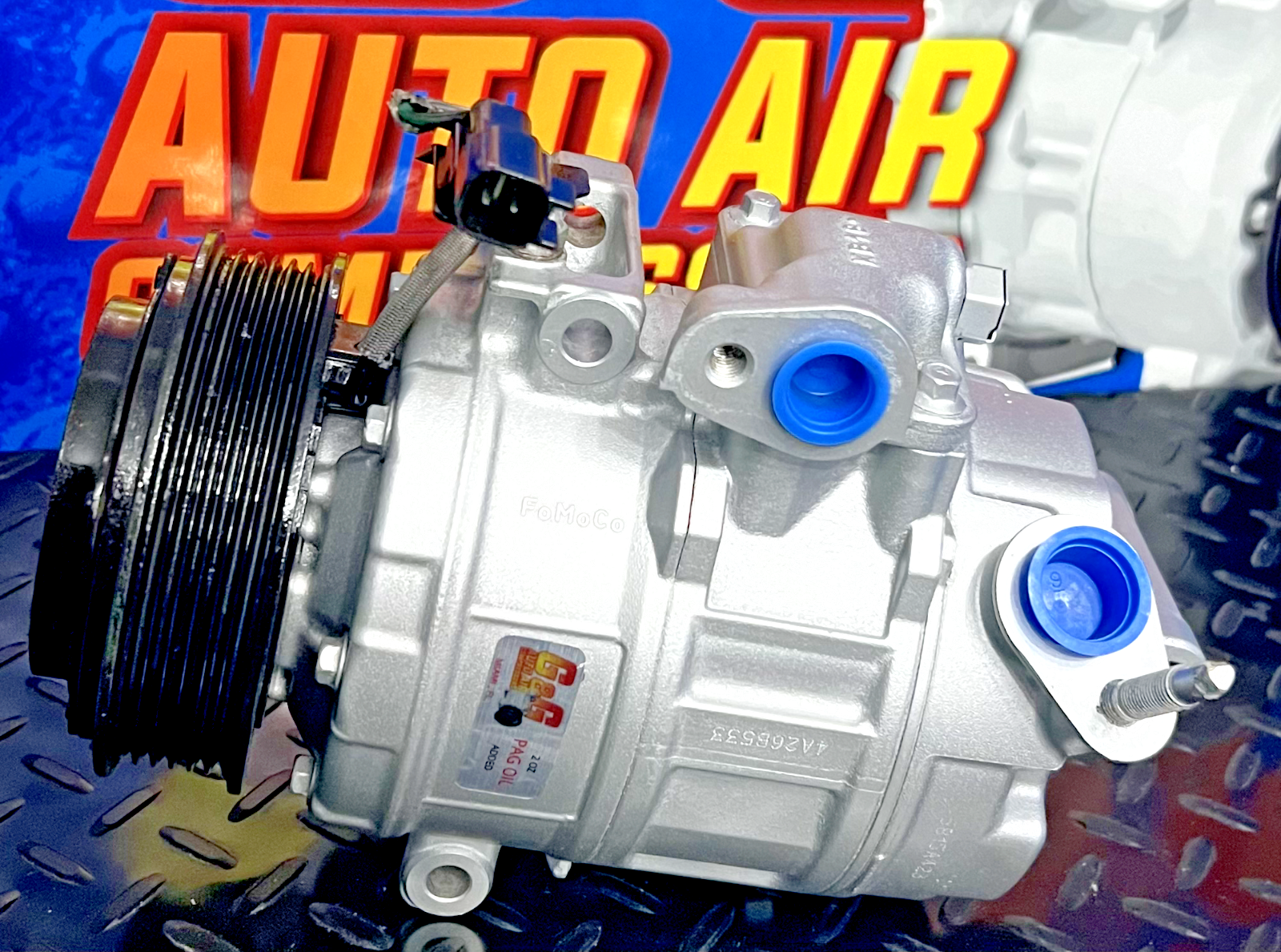 A/C COMPRESSOR FIT FORD EXPLORER 11-19 3.5L W/O TURBO ,POLICE INTERCEPTOR, 97332