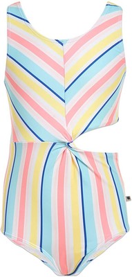 

Сплошной купальник Lucky Brand для девочек, синий оттенок Gina, большой размер (12/14), Gina blue tint, LBSDK09S