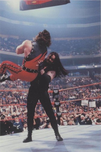 1999 Comic Images WWF WrestleMania Live! - Kane Undertaker #25