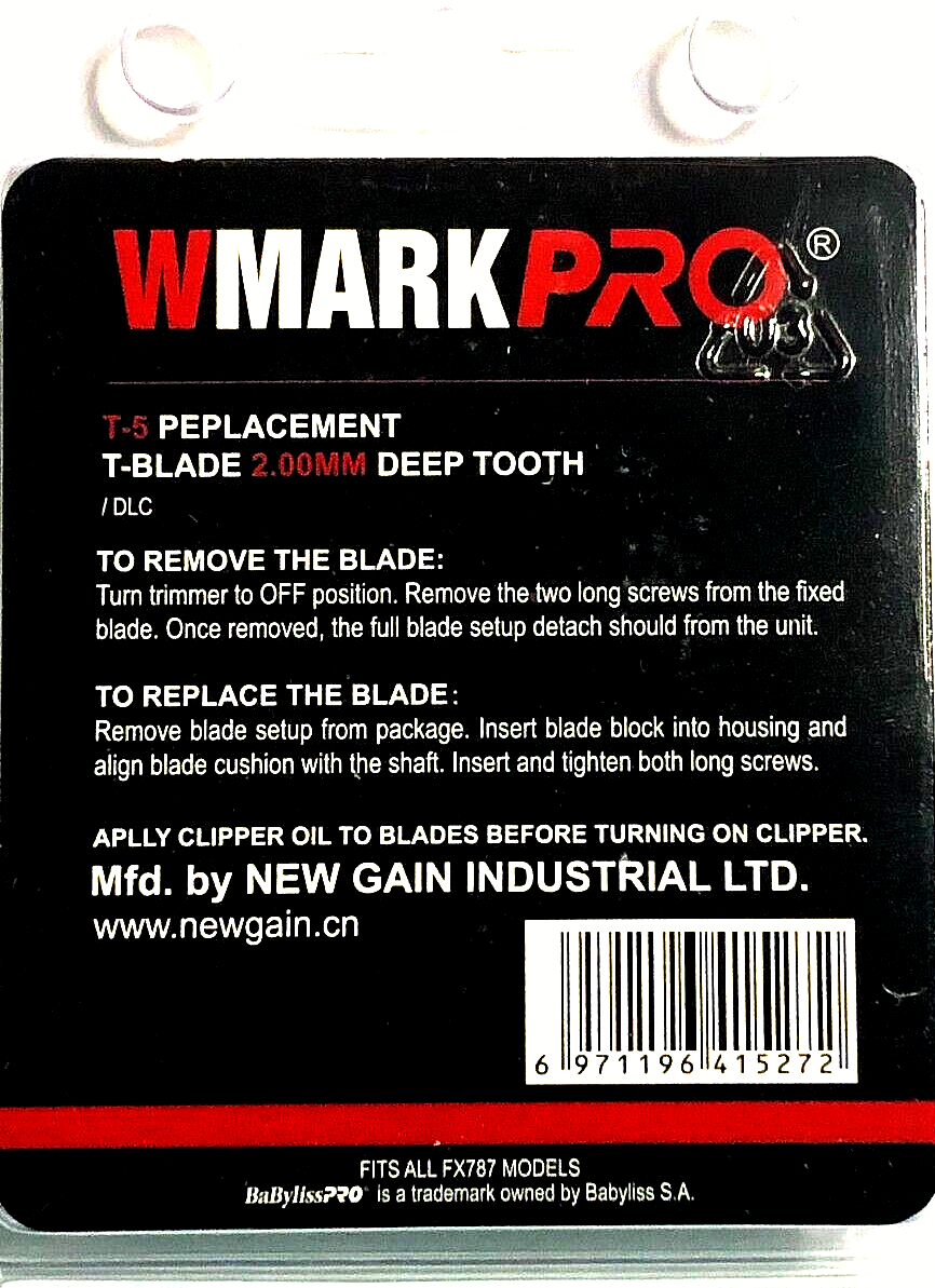 BaByliss PRO FX707Z Replacement Blade GoldFX for Skeleton FX787G Outline Trimmer