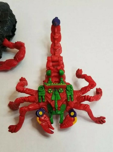 Mighty Max Doom Zones Stings Scorpion Bluebird Toys 100% Complete Set Playset