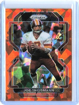 2021 Panini Prizm #217 Joe Theismann Orange Ice NFL Trading Card – Ungraded