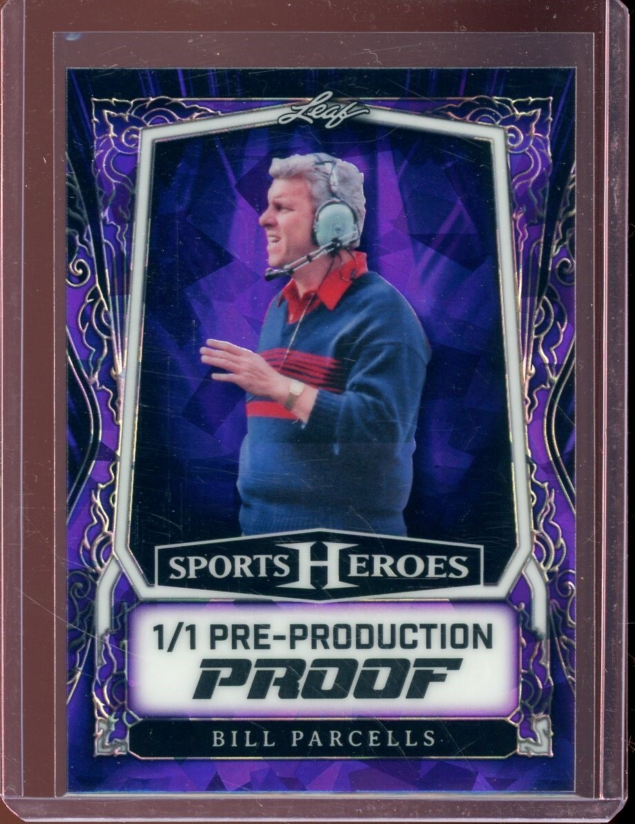 ボールライトニング　プロモ　Foil 2025 Leaf Metal Sports Heroes Proof Crystal Purple Bill