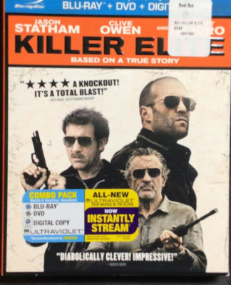 KILLER ELITE ~ Robert DeNiro ~ BluRay ~ SEALED!!! ~ w/slipcover