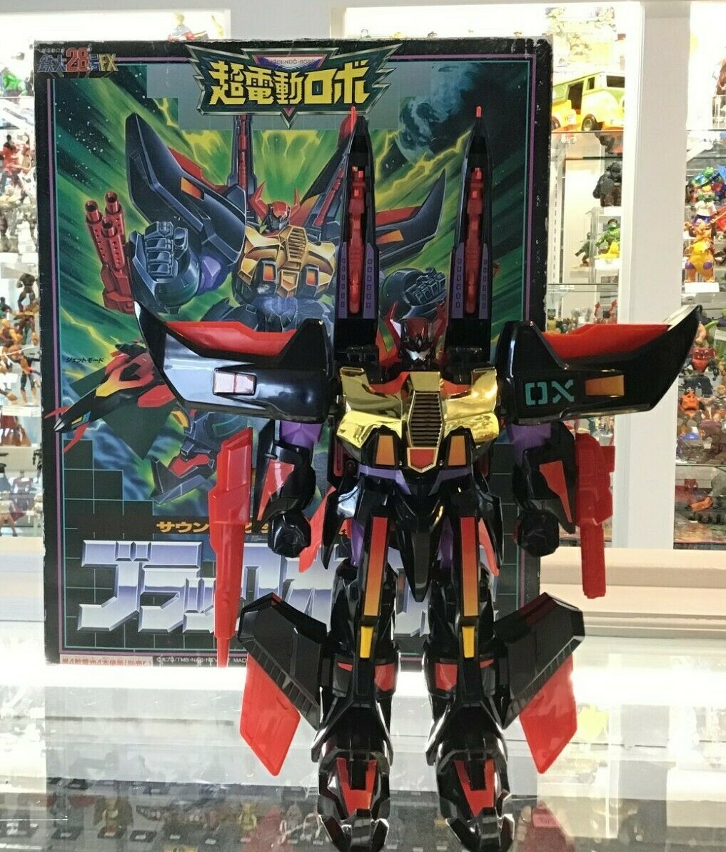 BANDAI - 新時代の主役　3box VINTAGE TAKARA 1992 - CHODENDO ROBO TETSUJIN 28 FX BLACK OX