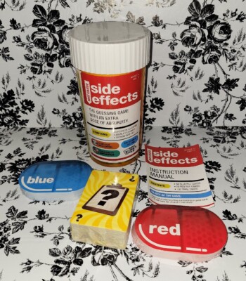 May Cause Side Effects Guessing Party Game w/ Extra Dose Absurdity Goliath New