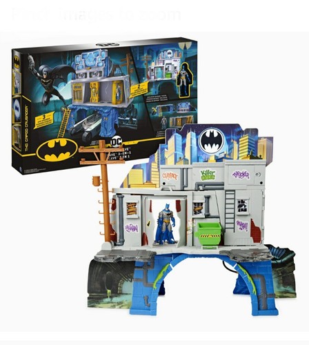Spin Master DC Comics Batman 3 in 1 Batcave Playset Action