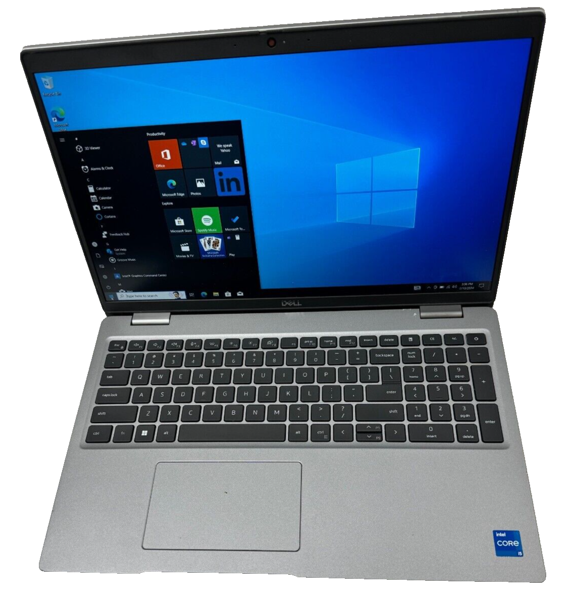 Dell Precision 3560 - 3.0 GHz i7-1185G7 32GB 512GB SSD Webcam -T500