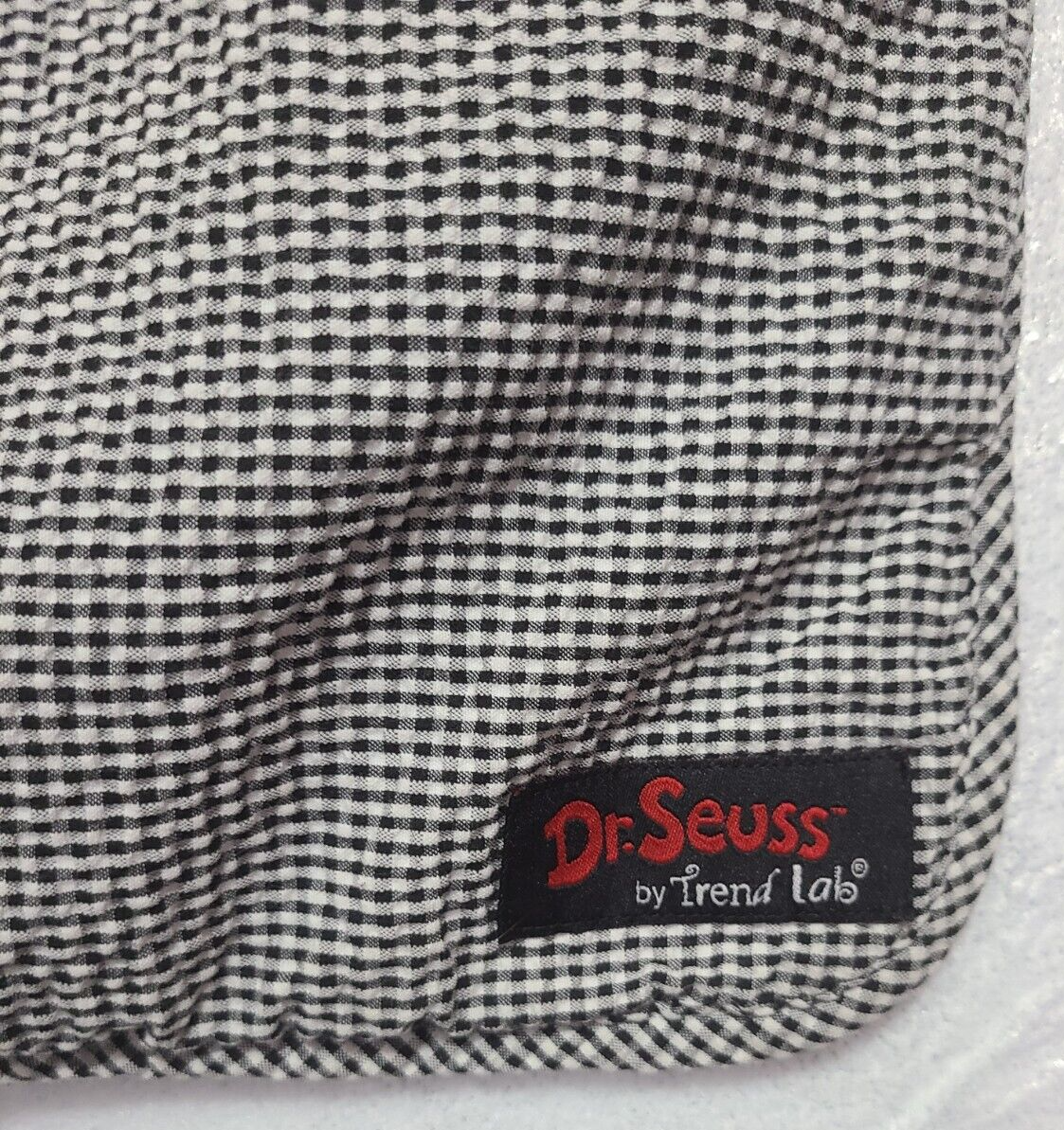 Dr Seuss Cat in the Hat Baby Toddler Crib Blanket Quilt Trend Labs