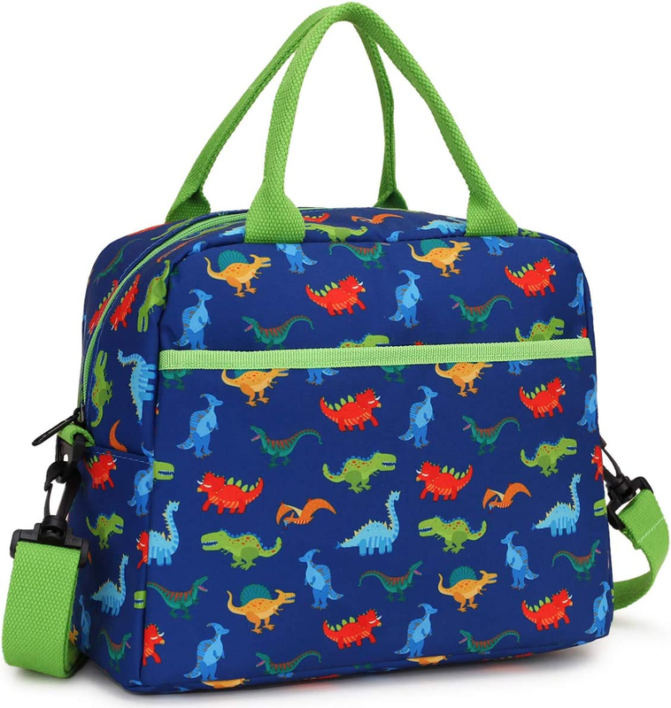 Bag Cute Dinosaur Thermal Lunch Tote Wit