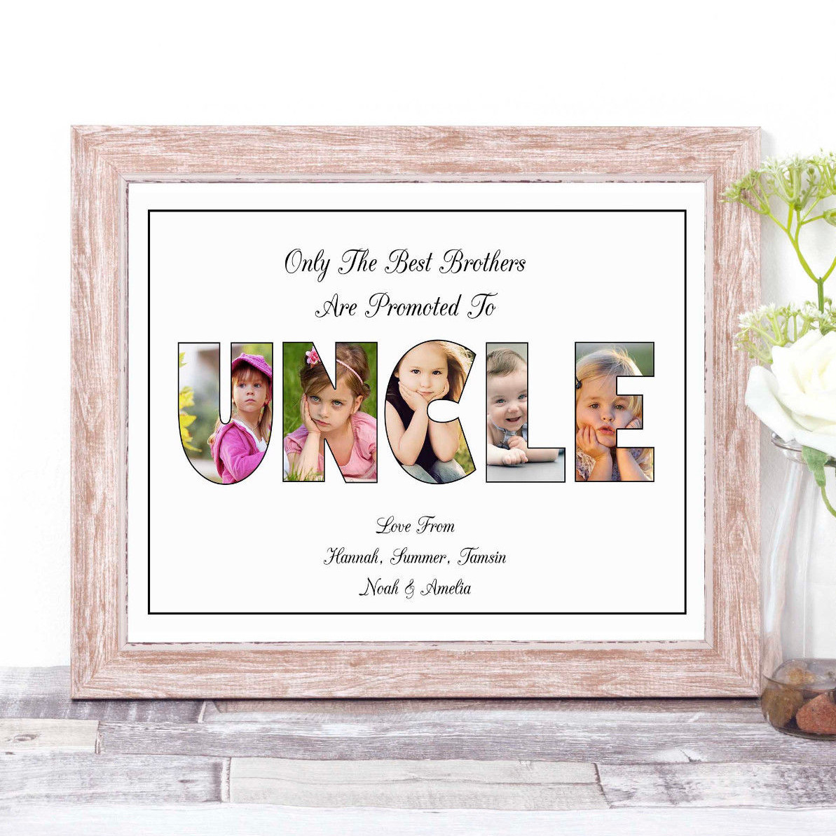 father's day collage frame