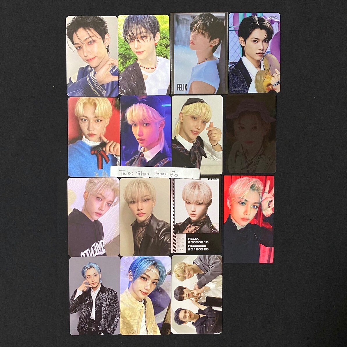 フィリックス　5star maxident oddinary STRAY KIDS Felix Photocard set of 15 RockStar Maxident