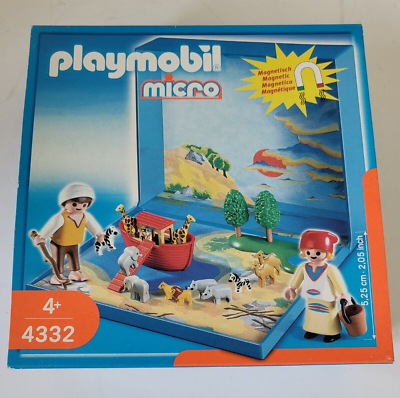 PLAYMOBIL micro Magnetic Noah s Ark RF 4332 days 4 years