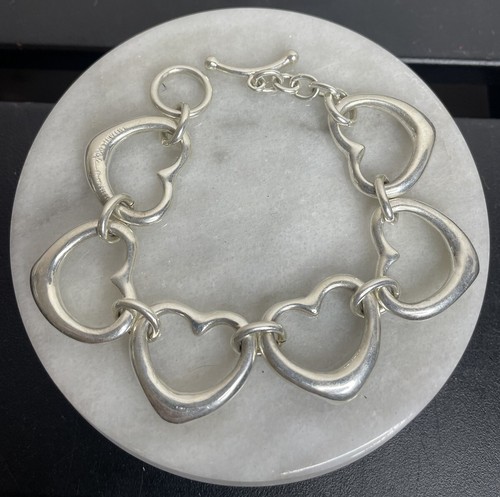 Tiffany & Co. Elsa Peretti Open Heart Sterling Silver