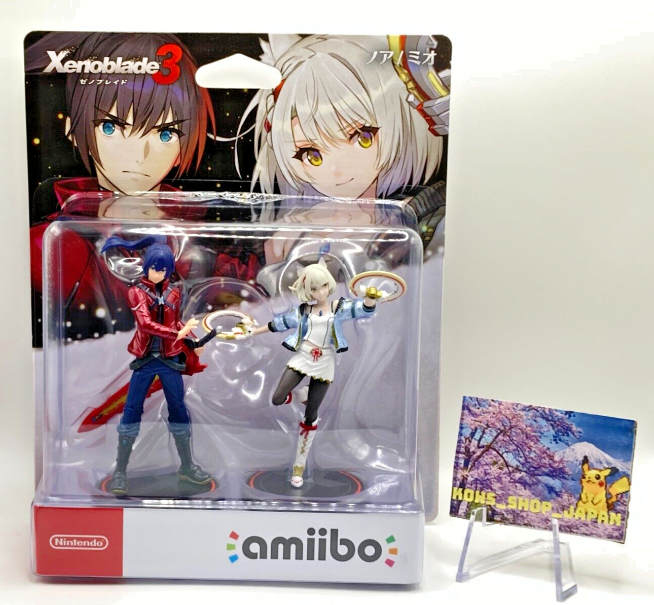Nintendo amiibo Double Set Noah Mio Xenoblade 3 Switch