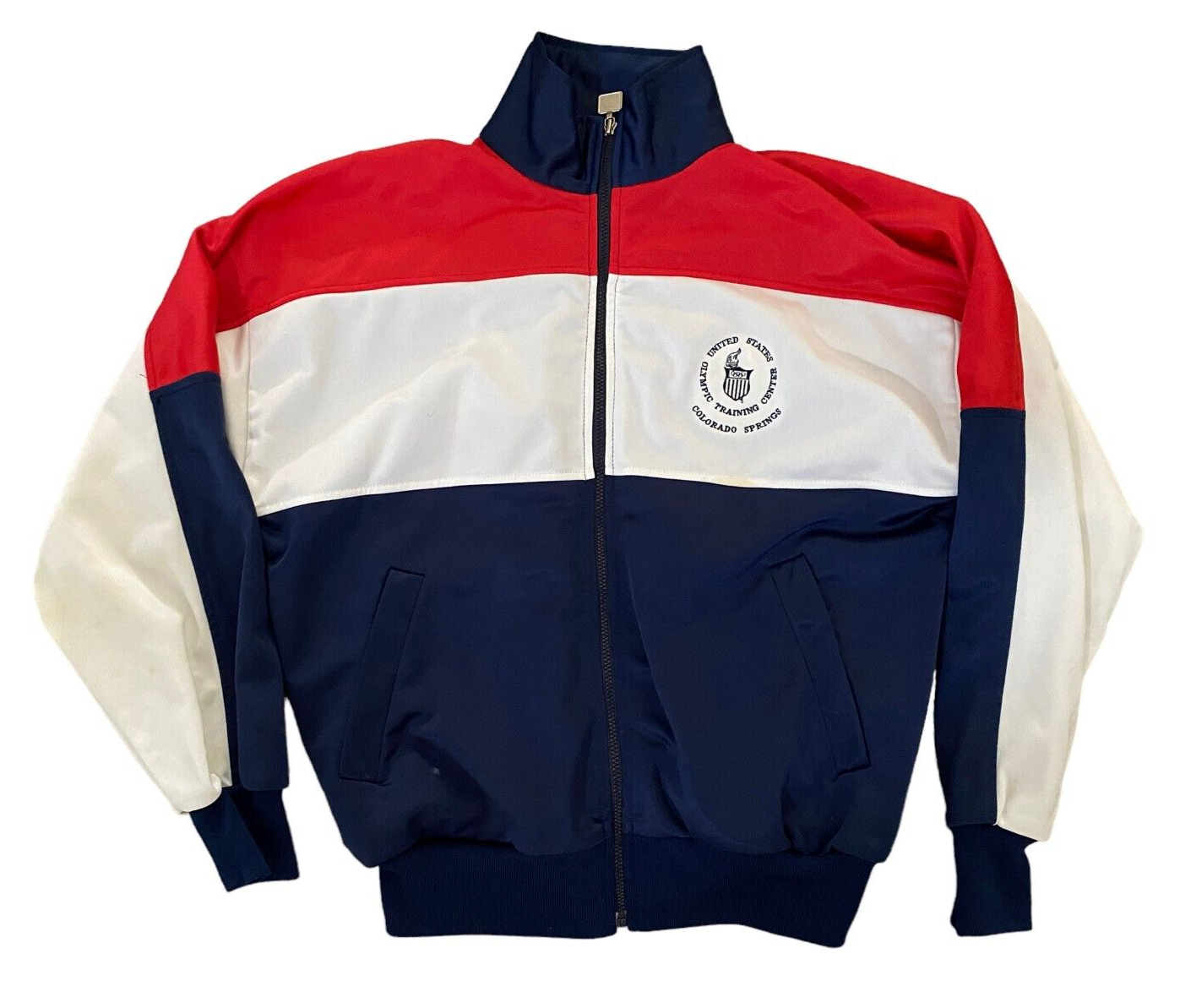 Vtg Bonnie Sportswear Ca USA Olympic Training Center Jacket