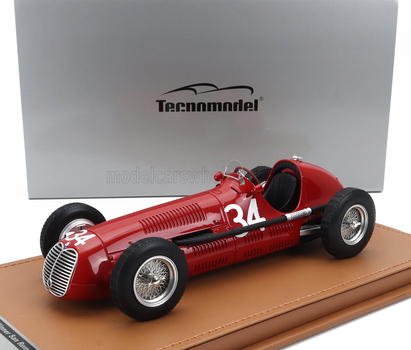 Maserati 4 CLT ミニカー 1948年 San Remo GP Maserati 4 CLT #34 Alberto Ascari Winner San Remo GP 1948