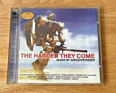 Harder They Come Mixed by Grooverider CD ~ 2x CD Set
