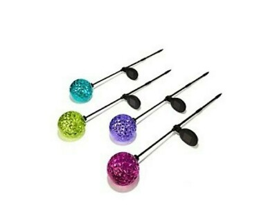 Solar Mercury Style Pathway Lights for Christmas - Set of 4