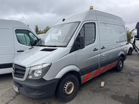 2014/64 MERCEDES SPRINTER 313 CDI PTO COMPRESSOR VAN SPARES OR REPAIRS PRICE+VAT