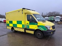 2017 MERCEDES SPRINTER 519CDI 3 LITRE V6 EX AMBULANCE EURO6 PRICE IS PLUS VAT