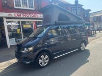 Vw transporter T32 2.0 tdi highline 4 berth pop top camper van.  ONLY 32k. Mint